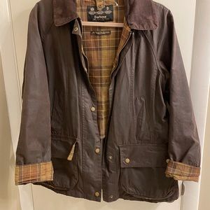 Women’s Gently Used Barbour Beadnell Wax Jacket